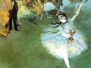 edgar degas l'etoile