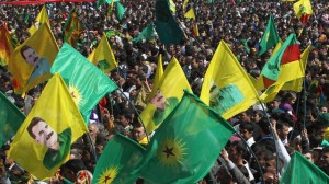 Abdullah Ocalan supporters