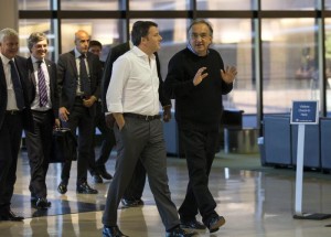 Fiat-Chrysler Group Hosts Italian Prime Minister at Fiat-Chrysler World Headquarters