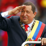 Venezuelan President Hugo Chavez arrives at a military parade to commemorate the 20th anniversary of his failed coup attempt in Caracas