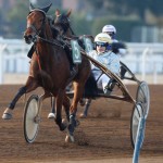 Roberto Andreghetti i with Urgania wins the Gran Premio Allevatorio Filly ph.Stefano Grasso/HippoGroup Roma Capannelle 26 12 2015