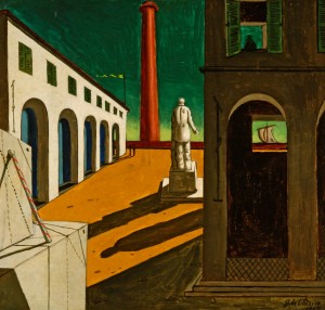 3. Giorgio de Chirico, Enigma della partenza, 1914