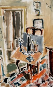 5. Filippo de Pisis, Interno dello studio, 1941