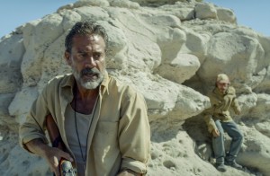 (L to R) JEFFREY DEAN MORGAN and GAEL GARCIA BERNAL star in DESIERTO.